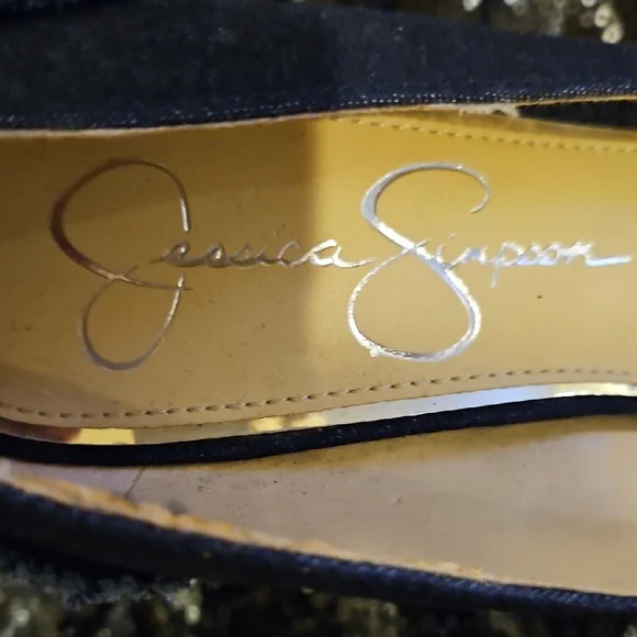 Jessica Simpson Denim Pumps - Picture 5 of 5